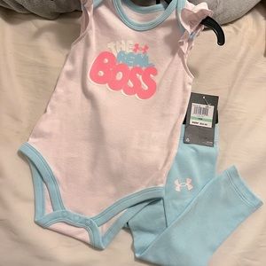 BRAND NEW Under Armor Infant Outfit 2PC set 18 Months